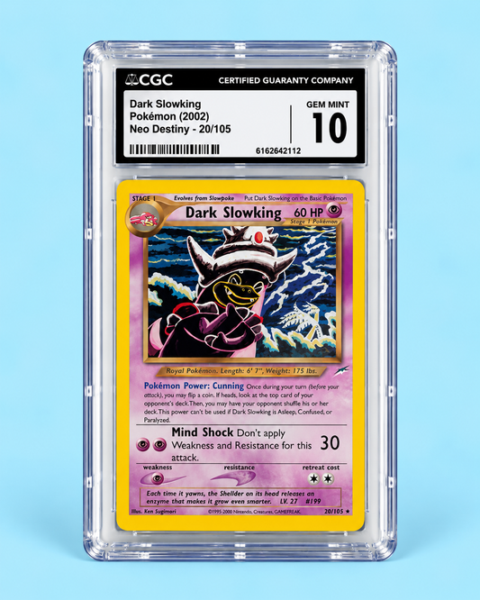 Dark Slowking 20/105 – Neo Destiny – CGC 10 Gem Mint