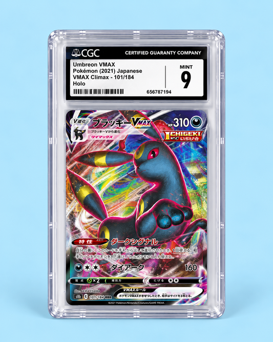 Umbreon VMAX 101/184 – VMAX Climax Japanese – CGC 9 Mint